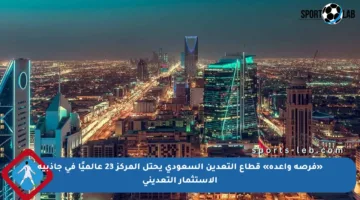 «فرصة واعدة» قطاع التعدين السعودي يحتل المركز 23 عالميًا في جاذبية الاستثمار التعديني